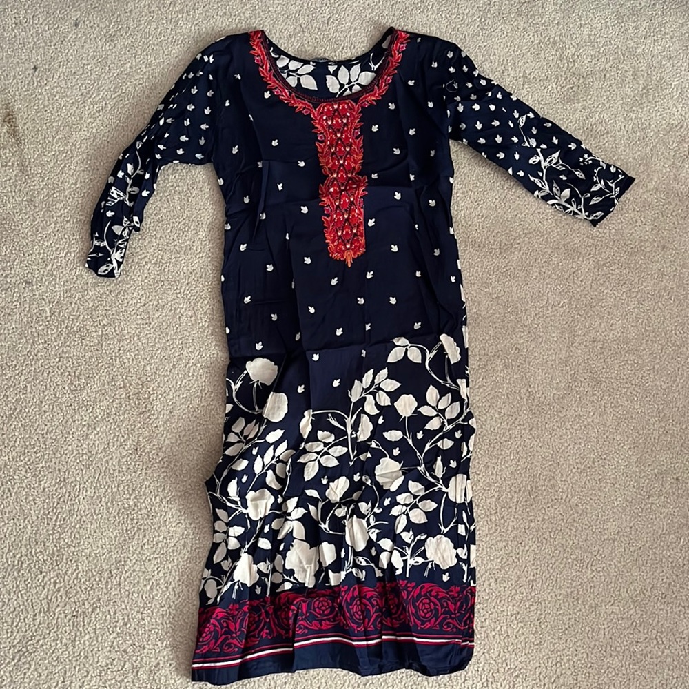 Navy blue Kurta